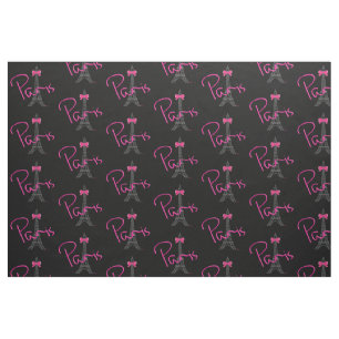 Paris, Eiffel Tower with Bow Fabric