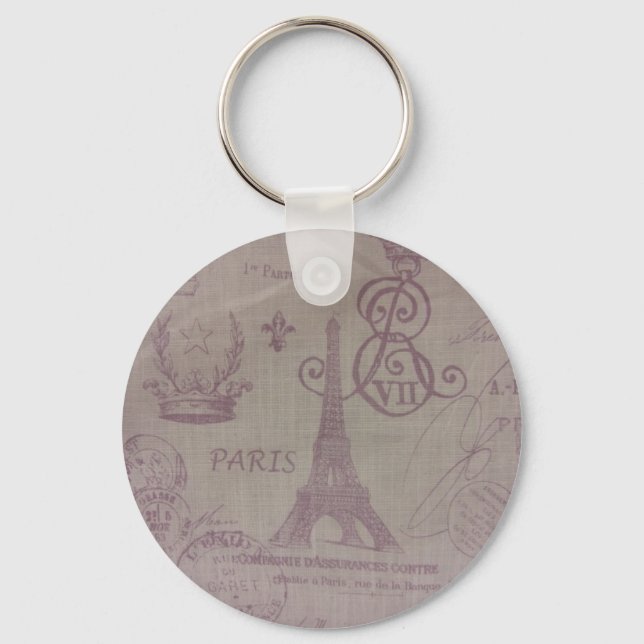 Paris -- Eiffle Tower Key Ring (Front)