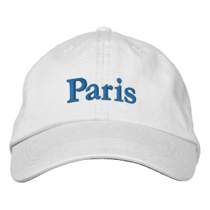 Paris Embroidered Baseball Cap