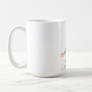 Paris en Fleurs Floral Eiffel Tower Mug