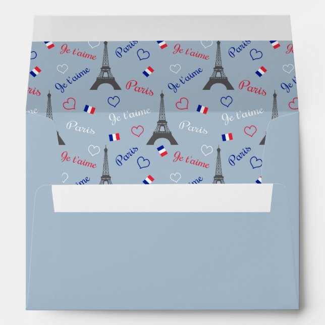 Paris Envelope (Back (Bottom))