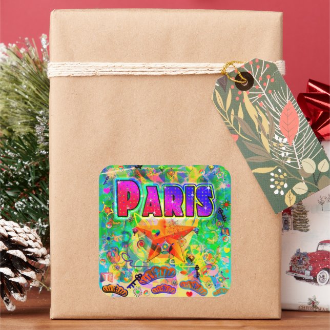 Paris Epoch Hour Sticker (Holiday)