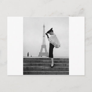 Paris Fashion Postcard