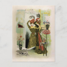 Paris Fashions - Postcard / Invitation / RSVP