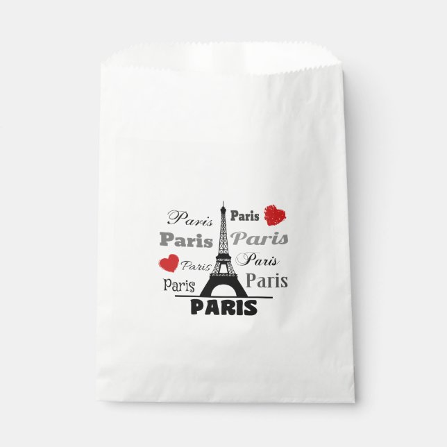 Paris Favour Bags (Front)