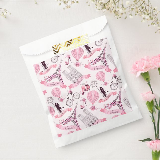 Paris  favour bags (Sealed)