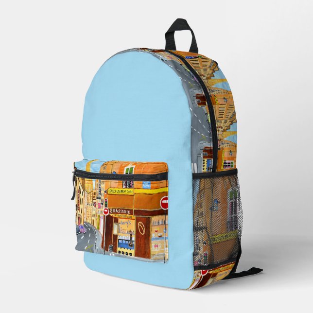 Paris, France  backpack (Back Corner Right)