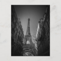 paris france black and white