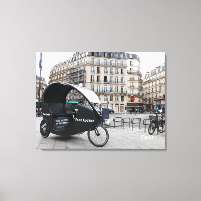 Paris. France.  Canvas Print (Front)