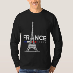Paris France City of Love Eiffel Tower Europe T-Shirt
