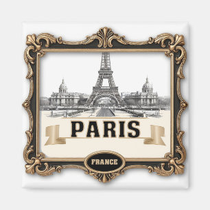 🧲 Paris France Destination Memory For Travelers Magnet