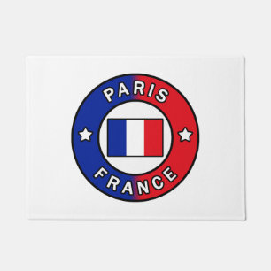Paris France Doormat