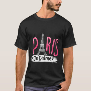 Paris France Eiffel Tower Gift T-Shirt