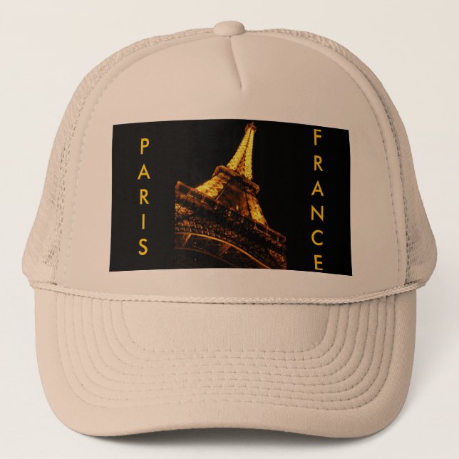 Paris, France, Eiffel Tower, Hat (Front)