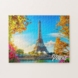 Paris, France Eiffel Tower Jigsaw Puzzle
