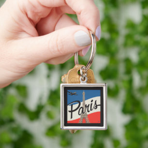 Paris France   Eiffel Tower Key Ring
