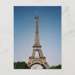 Paris France Eiffel Tower Postcard