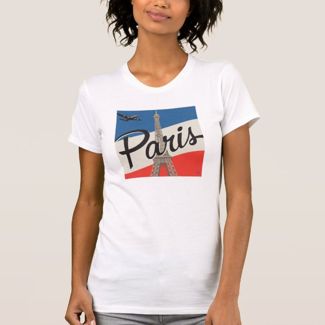 Paris France | Eiffel Tower T-Shirt (Front)