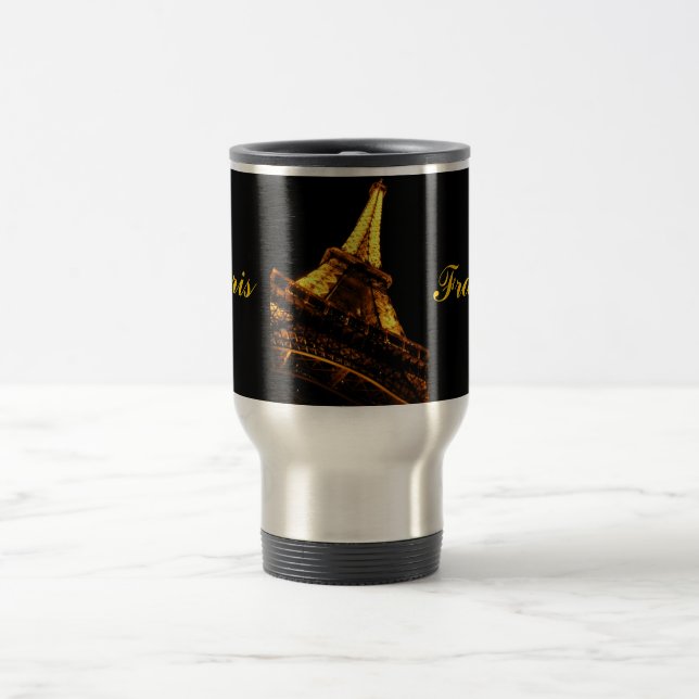 Paris, France, Eiffel Tower, Travel Mug (Center)