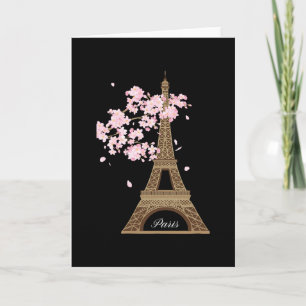 Paris France Eiffel Tower Vacation Destination Tra Card
