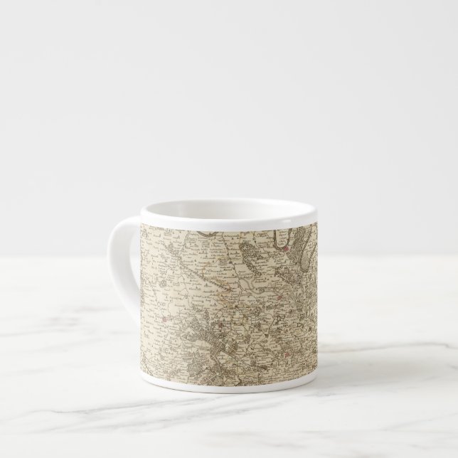 Paris France Espresso Cup (Front Left)