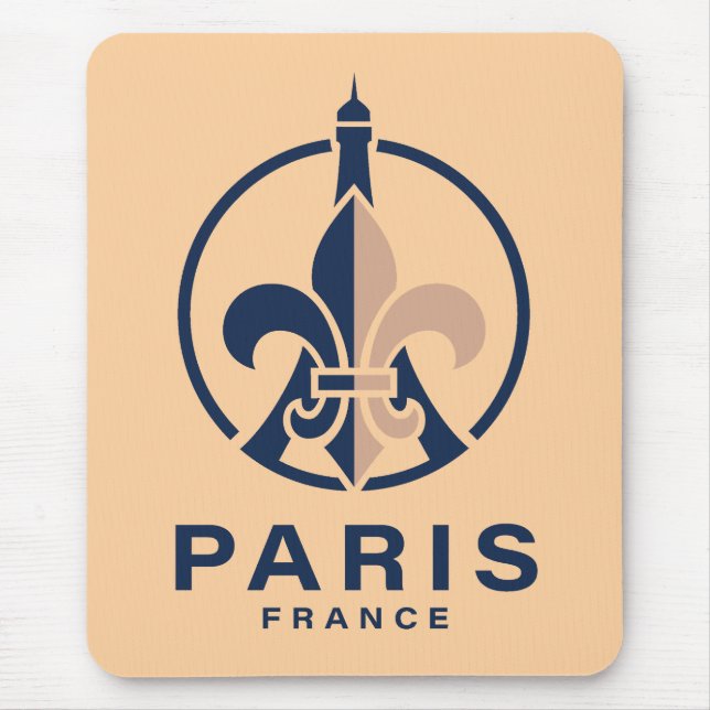 Paris France Europe Mouse Pad (Front)