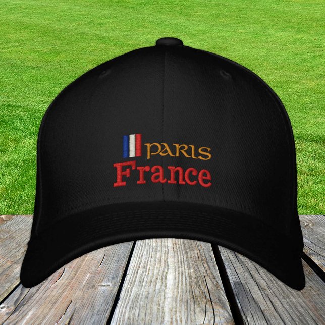 Paris & France fashion / French Flag Patriots Embroidered Hat (Creator Uploaded)