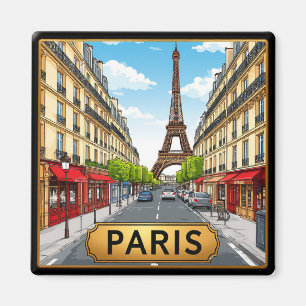 🧲 Paris France Favourite Travel Memory Keepsake � Magnet