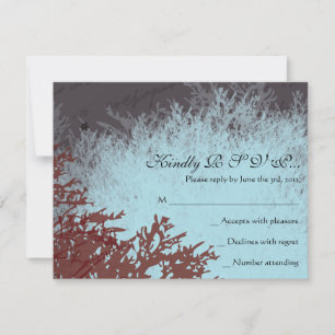 PARIS FRANCE FRENCH Bar Bat Mitzvah Reply Card