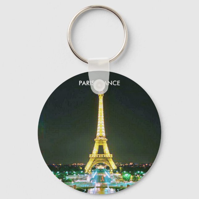 PARIS FRANCE KEY RING (Front)