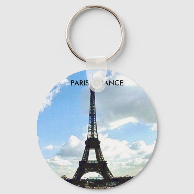 PARIS FRANCE KEY RING (Front)