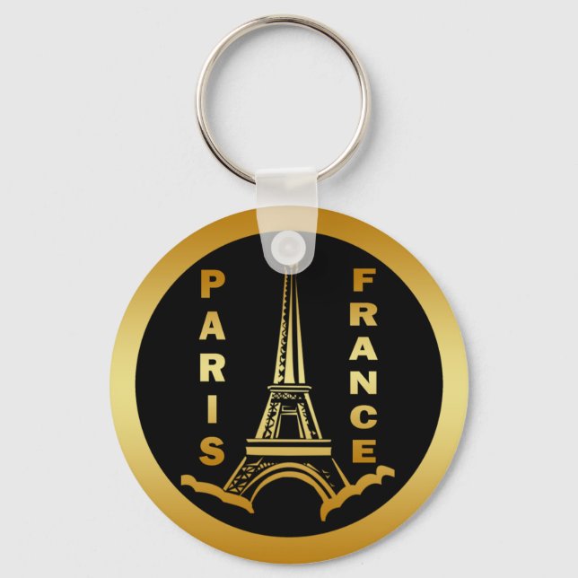 PARIS, FRANCE KEY RING (Front)