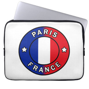 Paris France Laptop Sleeve