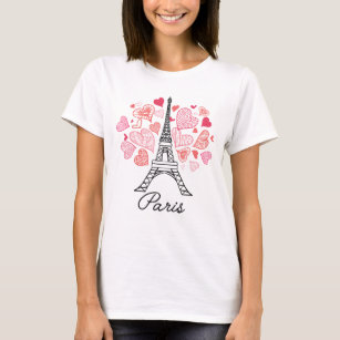 Paris, France Love T-Shirt
