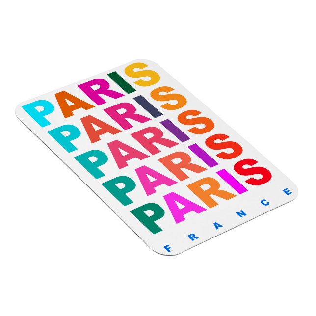 Paris France Magnet (Right Side)