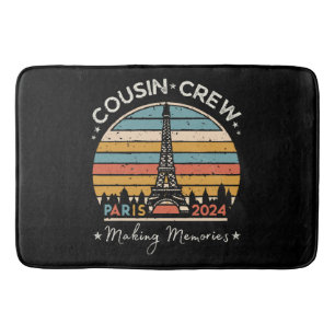 Paris France Making Memories 2024 Bath Mat