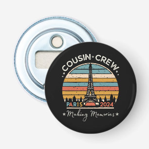 Paris France Making Memories 2024 Bottle Opener