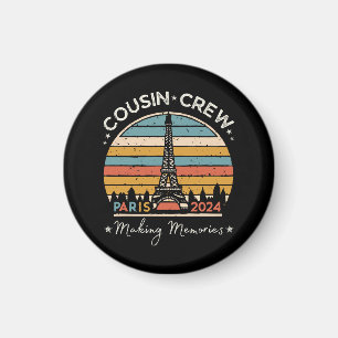 Paris France Making Memories 2024 Magnet