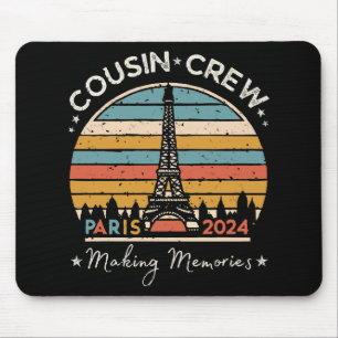 Paris France Making Memories 2024 Mouse Pad