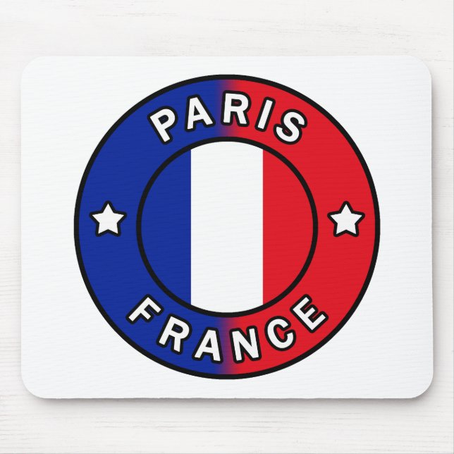Paris France Mouse Pad (Front)