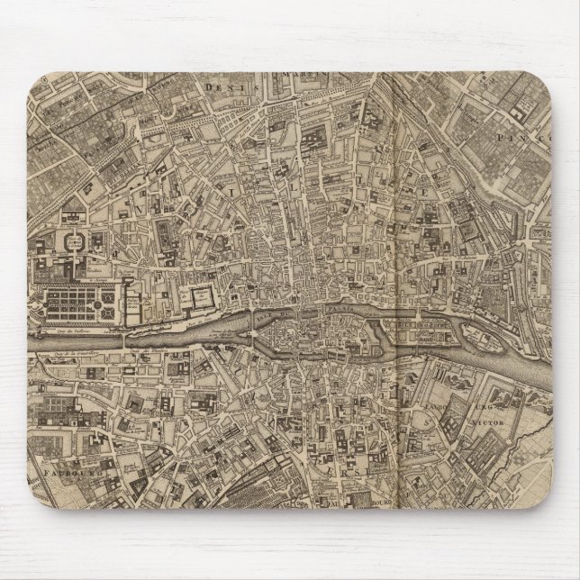 Paris France Mouse Pad (Front)