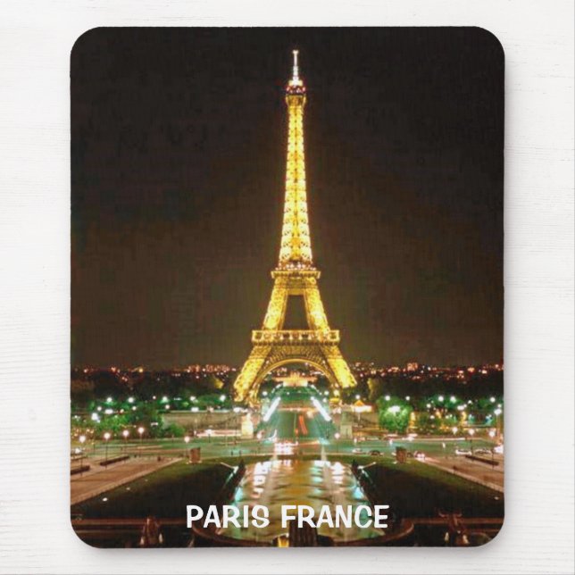 PARIS, FRANCE MOUSE PAD (Front)