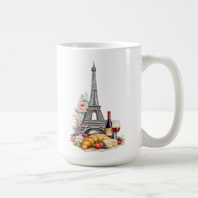 Paris France Mug (Right)