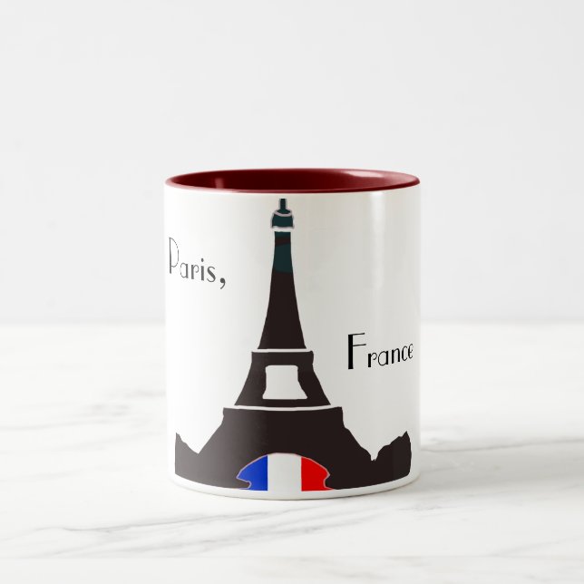 Paris France Mug (Center)