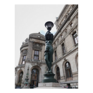 Paris. France. Palais Garnier Poster