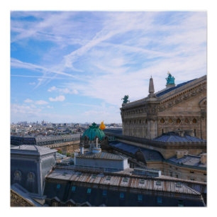 Paris. France. Palais Garnier Poster
