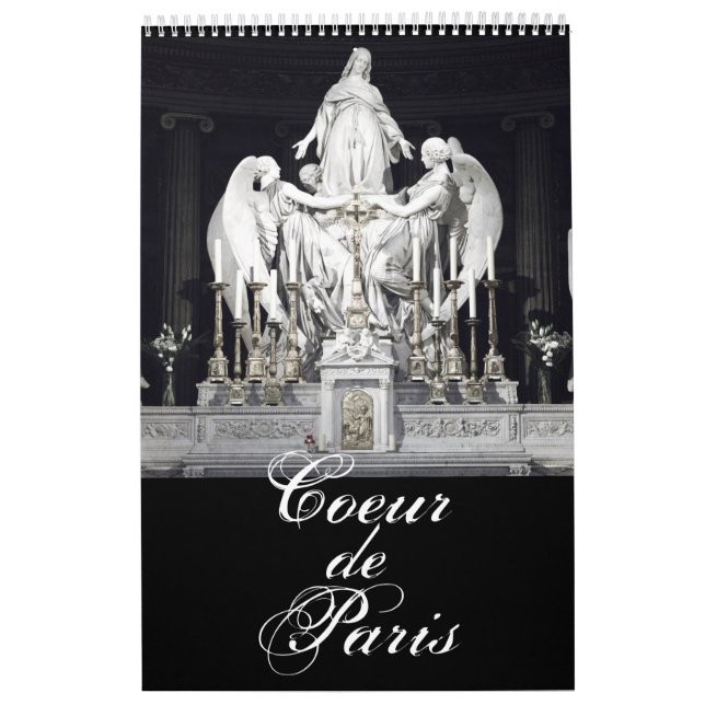 Paris France Photography Photo Calendar Photos (Cover)