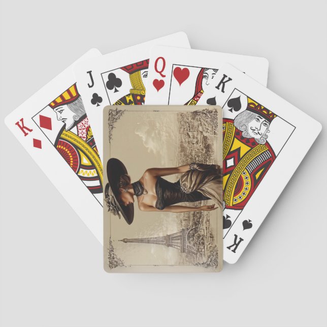 Paris France Playing Cards (Back)