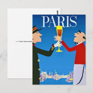 Paris France Postcard