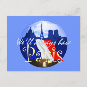 PARIS France Postcard